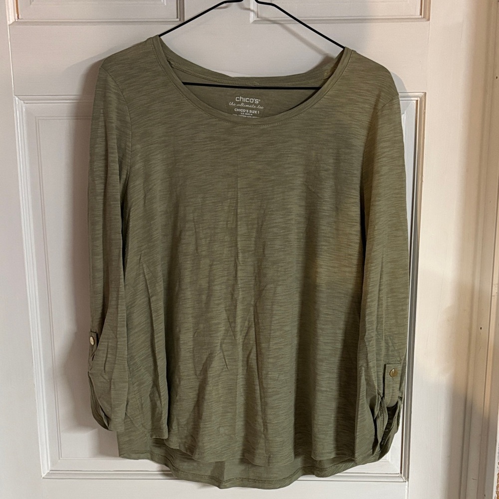 Chico's Sage Long Sleeve Top
